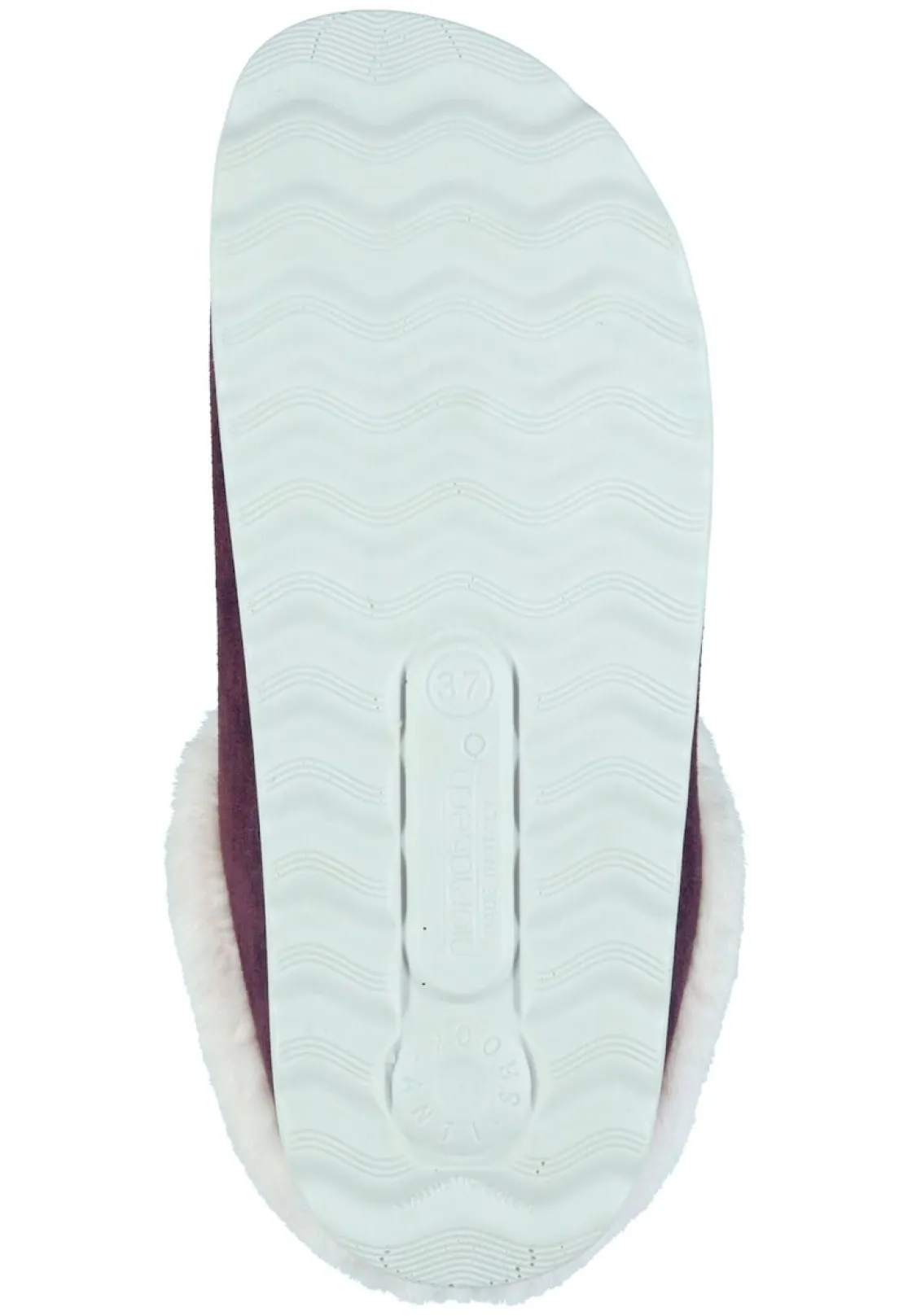 Hausschuhe|Die moderne Hausfrau Hausschuhe pflaume