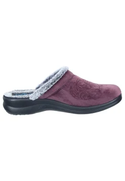 Hausschuhe|Die moderne Hausfrau Hausschuhe pflaume