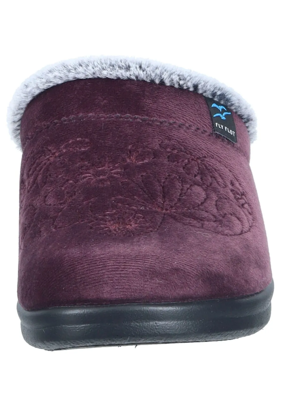 Hausschuhe|Die moderne Hausfrau Hausschuhe pflaume