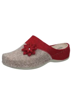 Hausschuhe|Die moderne Hausfrau Hausschuhe rot