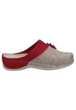 Hausschuhe|Die moderne Hausfrau Hausschuhe rot