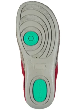 Hausschuhe|Die moderne Hausfrau Hausschuhe rot