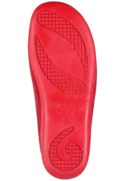 Hausschuhe|Die moderne Hausfrau Hausschuhe rot