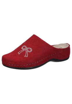 Hausschuhe|Die moderne Hausfrau Hausschuhe rot