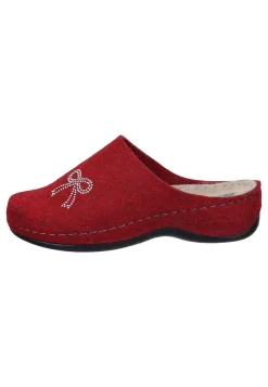 Hausschuhe|Die moderne Hausfrau Hausschuhe rot