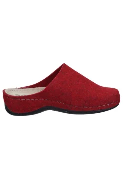 Hausschuhe|Die moderne Hausfrau Hausschuhe rot