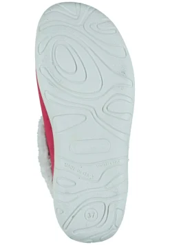 Damen Die moderne Hausfrau Hausschuhe rot