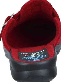 Hausschuhe|Die moderne Hausfrau Hausschuhe rot