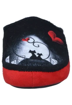 Hausschuhe|Die moderne Hausfrau Hausschuhe rot