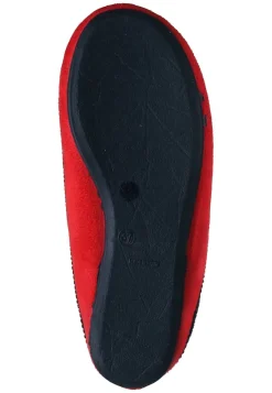 Hausschuhe|Die moderne Hausfrau Hausschuhe rot