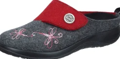 Hausschuhe|Die moderne Hausfrau Hausschuhe rot