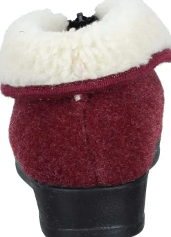 Hausschuhe|Die moderne Hausfrau Hausschuhe rot