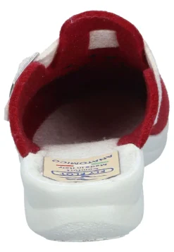 Hausschuhe|Die moderne Hausfrau Hausschuhe rot