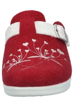 Hausschuhe|Die moderne Hausfrau Hausschuhe rot
