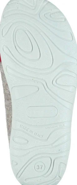 Hausschuhe|Die moderne Hausfrau Hausschuhe rot