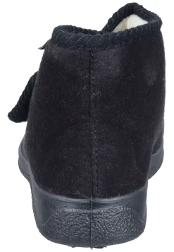 Hausschuhe|Die moderne Hausfrau Hausschuhe schwarz