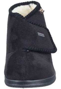 Hausschuhe|Die moderne Hausfrau Hausschuhe schwarz