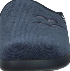 Herren Die moderne Hausfrau Hausschuhe schwarz