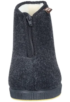 Hausschuhe|Die moderne Hausfrau Hausschuhe schwarz