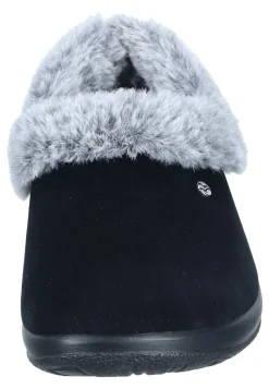 Hausschuhe|Die moderne Hausfrau Hausschuhe schwarz