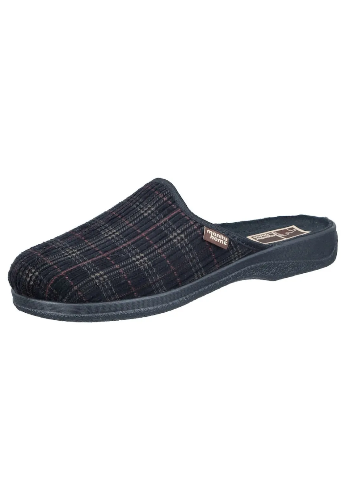 Hausschuhe|Die moderne Hausfrau Hausschuhe schwarz