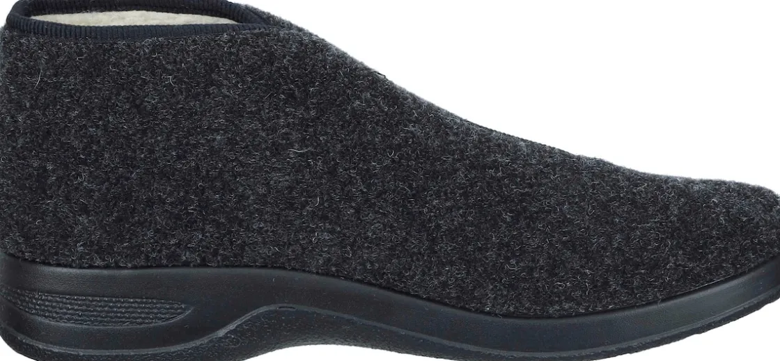 Hausschuhe|Die moderne Hausfrau Hausschuhe schwarz