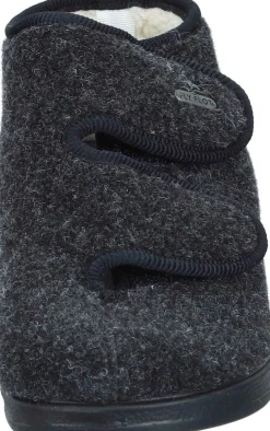 Hausschuhe|Die moderne Hausfrau Hausschuhe schwarz