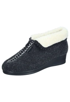 Hausschuhe|Die moderne Hausfrau Hausschuhe schwarz