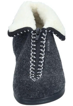 Hausschuhe|Die moderne Hausfrau Hausschuhe schwarz