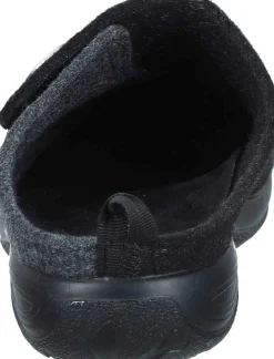 Hausschuhe|Die moderne Hausfrau Hausschuhe schwarz