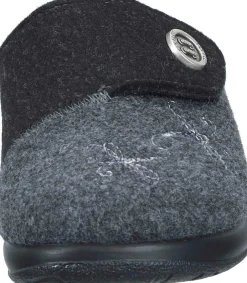 Hausschuhe|Die moderne Hausfrau Hausschuhe schwarz