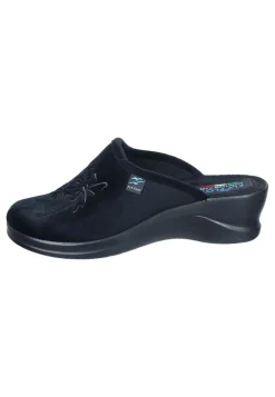 Hausschuhe|Die moderne Hausfrau Hausschuhe schwarz