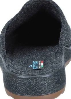 Herren Die moderne Hausfrau Hausschuhe schwarz
