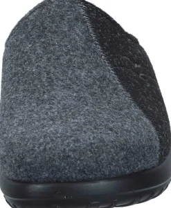 Hausschuhe|Die moderne Hausfrau Hausschuhe schwarz