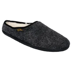 Hausschuhe|Die moderne Hausfrau Hausschuh-Pantolette mit Wolle