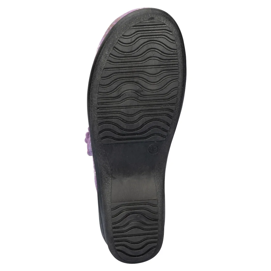 Hausschuhe|Die moderne Hausfrau Hausschuh-Pantolette mit Wolle „Eva"