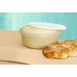 Backzubehör|Backfreunde|Die moderne Hausfrau Hefeteigschüssel mit Plopp-Deckel, 6 l