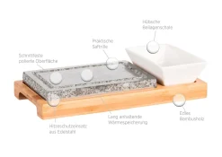 Tischgrills & Raclettes|Die moderne Hausfrau Heißer Stein -