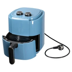 Fritteusen|Die moderne Hausfrau Heißluftfritteuse "Crispy-blue"