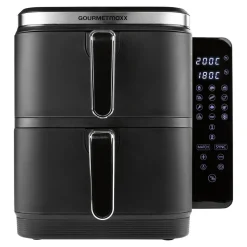 Fritteusen|Die moderne Hausfrau Heißluftfritteuse „Doppeldecker“