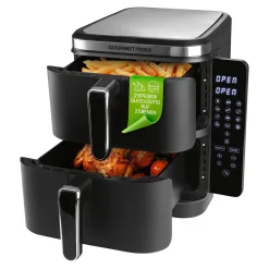 Fritteusen|Die moderne Hausfrau Heißluftfritteuse „Doppeldecker“