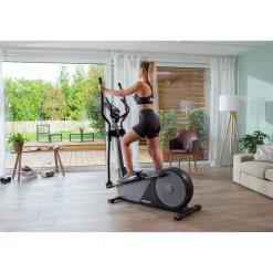 Heimtrainer|Die moderne Hausfrau Heimtrainer Ergometer ET 6 black