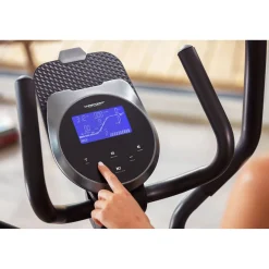 Heimtrainer|Die moderne Hausfrau Heimtrainer Ergometer ET 6 black