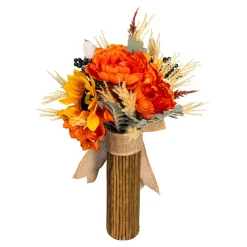 Herbstdekoration|Kunstpflanzen|Die moderne Hausfrau Herbst-Strauß „Golden“