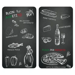 Herdabdeckplatten|Die moderne Hausfrau Herdabdeckplatte, 2er Pack Ristorante
