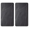 Herdabdeckplatten|Die moderne Hausfrau Herdabdeckplatte, 2er Pack Schiefer