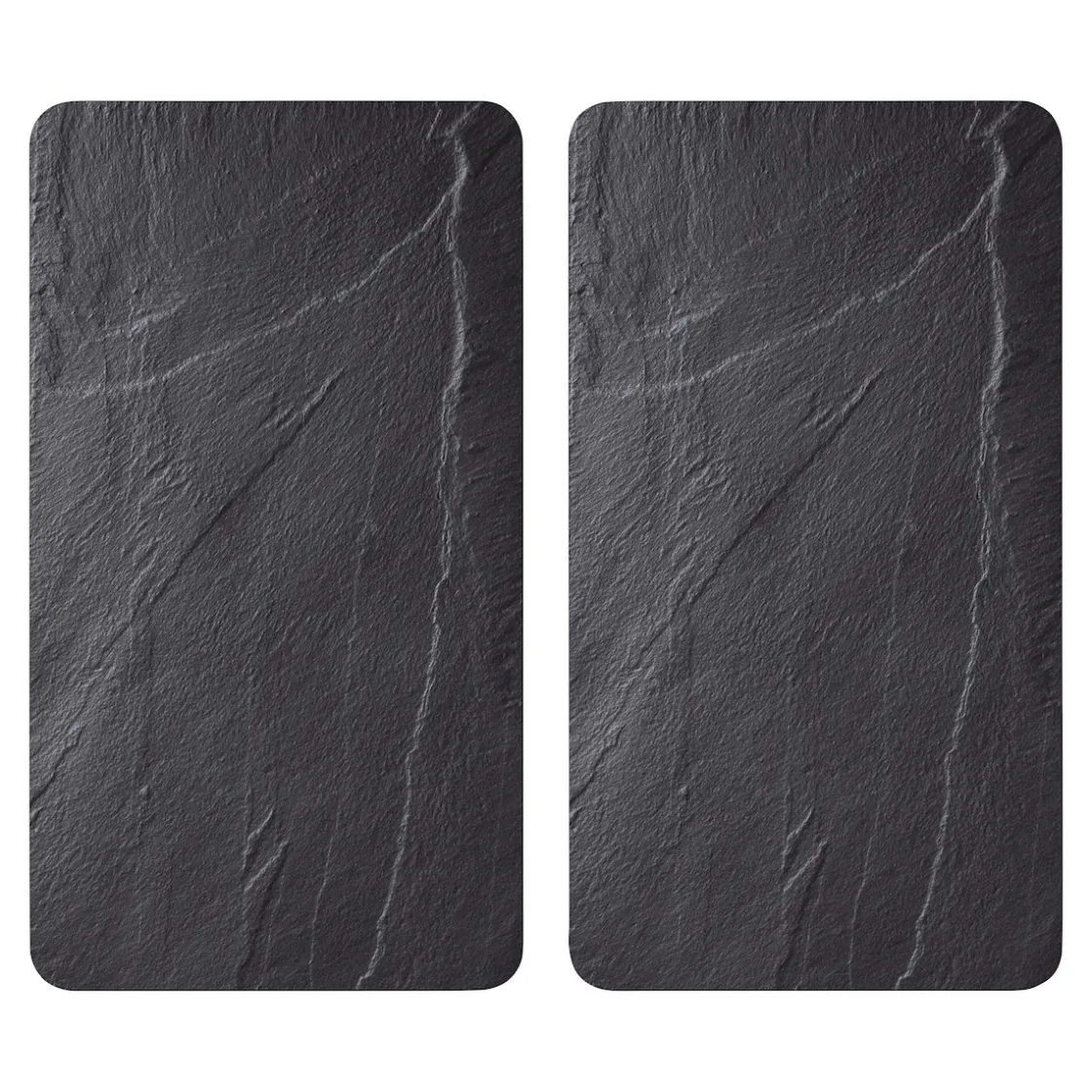 Herdabdeckplatten|Die moderne Hausfrau Herdabdeckplatte, 2er Pack Schiefer