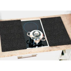 Herdabdeckplatten|Die moderne Hausfrau Herdabdeckplatte, 2er Pack Granit