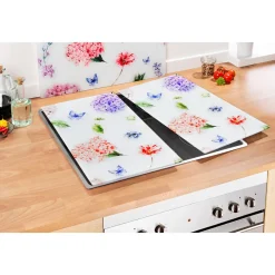 Herdabdeckplatten|Die moderne Hausfrau Herdabdeckplatten "Frühling", 2 Stück
