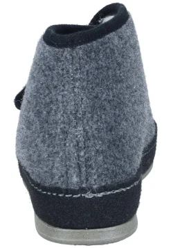 Hausschuhe|Die moderne Hausfrau Herren Hausschuh grau